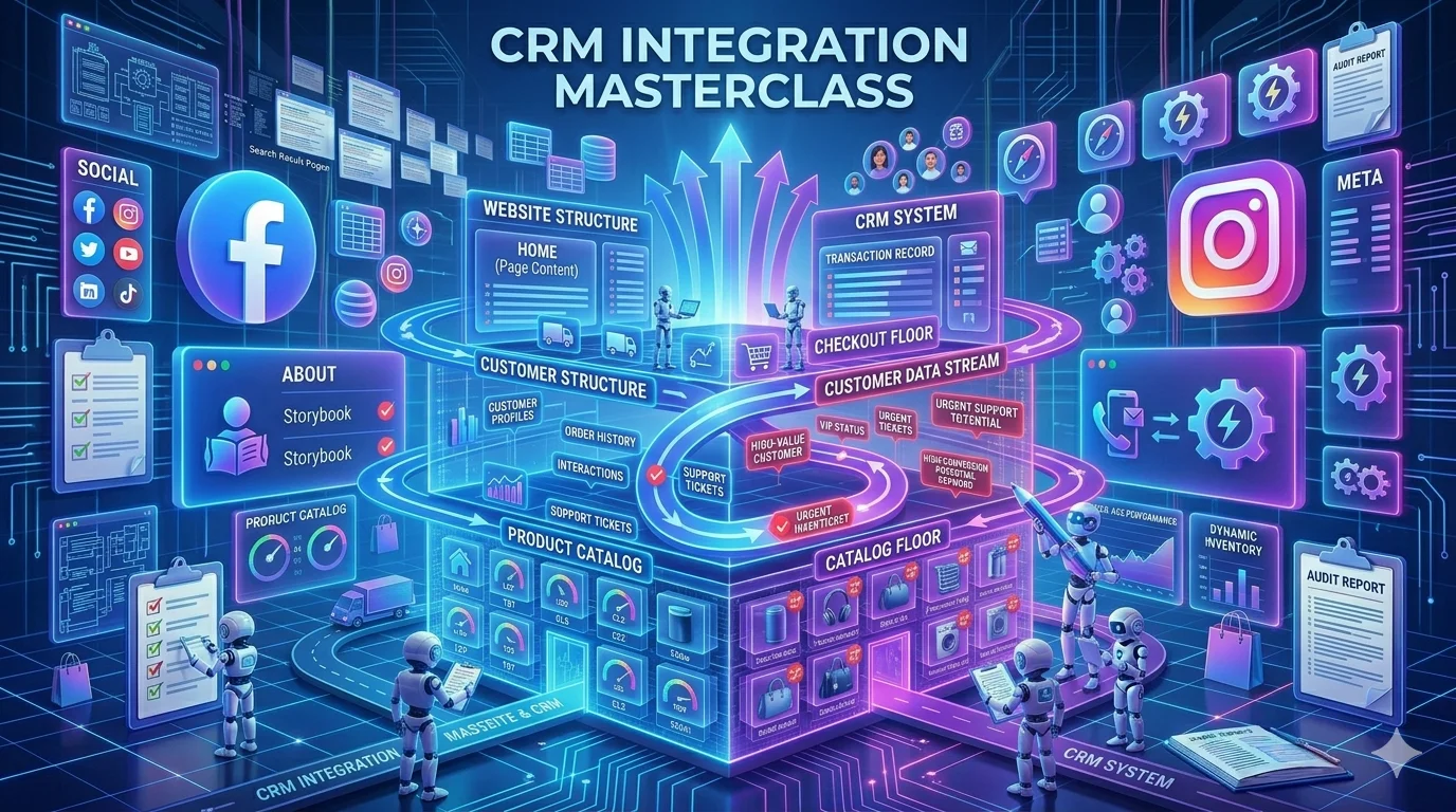 CRM інтеграція сайту, автоматизація бізнесу