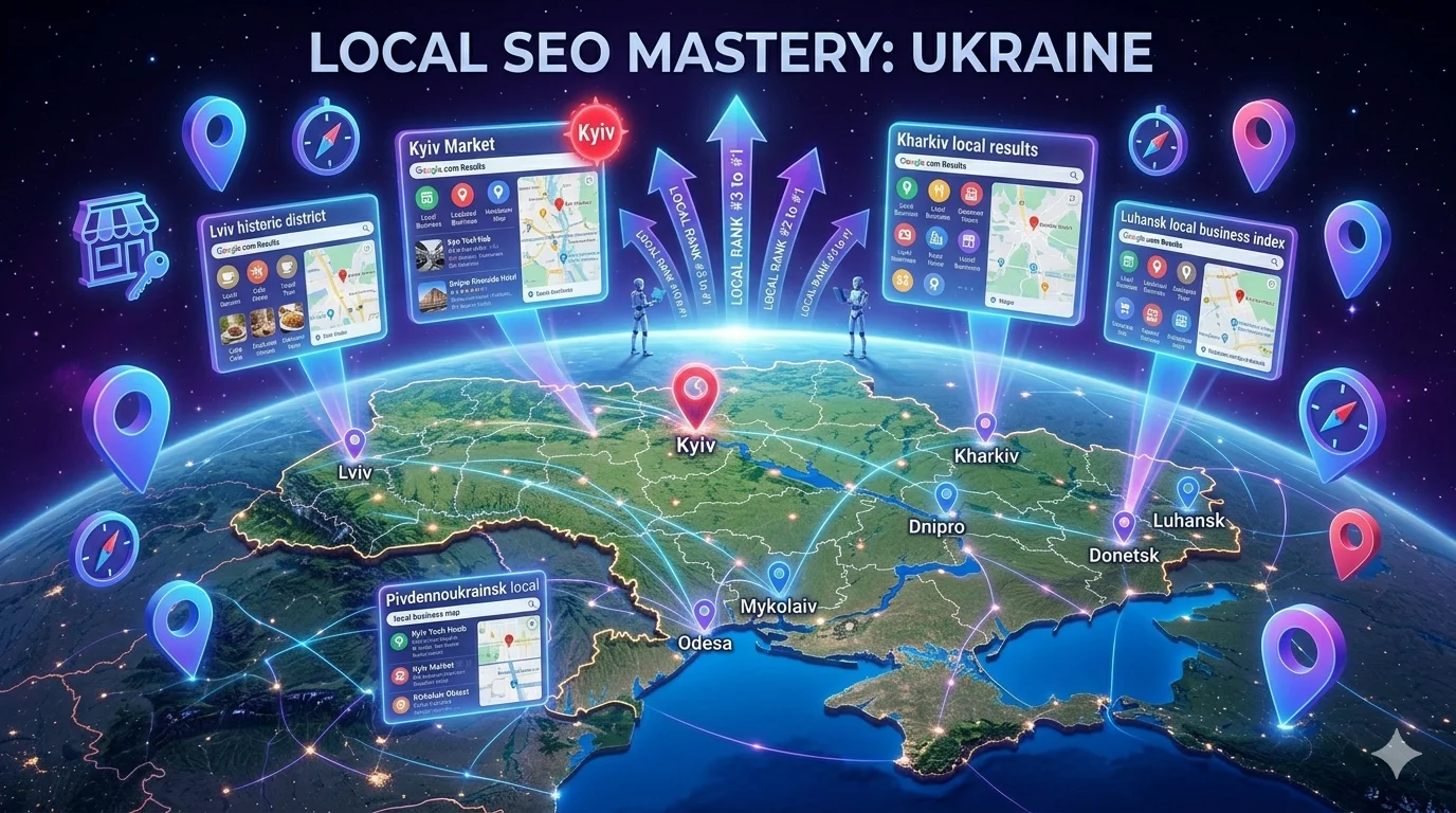 Локальне SEO та GEO-просування, як залучати клієнтів з міста