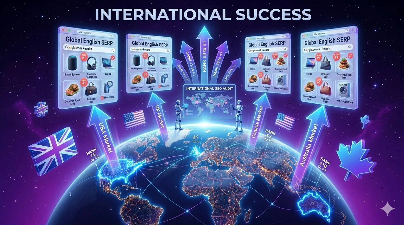 Англомовні сайти, міжнародне SEO